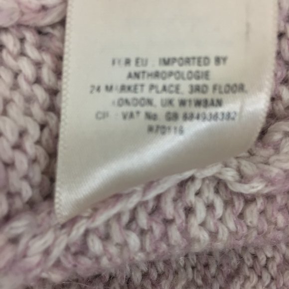 Anthropologie Guinevere Cable Knit Sweater - Size Small - Picture 7 of 8